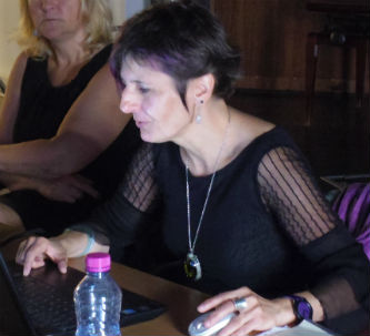 Ceci est une phot de Béatrice Pradillon-Marques durant la conférence à Thales Alenia Space, le 30 juin 2016. Ceci est une phot de Béatrice Pradillon-Marques durant la conférence à Thales Alenia Space, le 30 juin 2016.