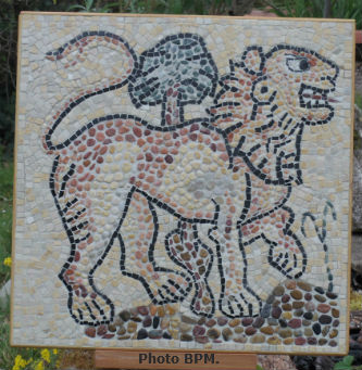 Ceci est une photo de la mosaique d Ceci est une photo de la mosaique d